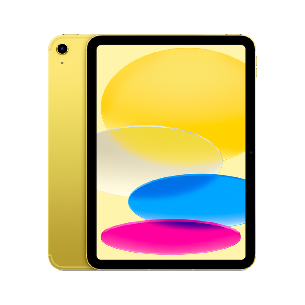 iPad Gen 10 2022 Yellow / 64GB or 256GB / WiFi