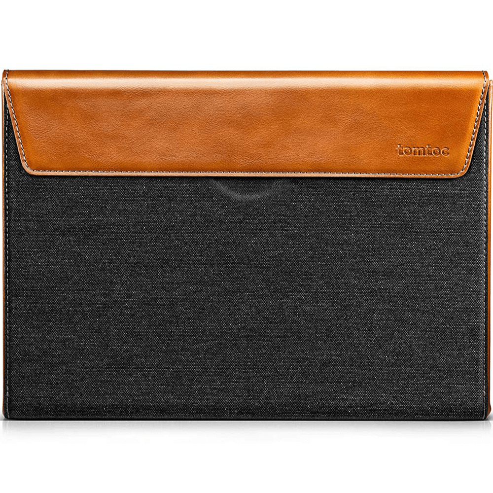 Túi Chống Sốc Tomtoc (USA) Premium Leather For MacBook 16" Gray